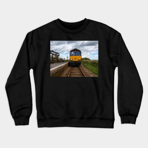 Class 66 at Berney A rms Crewneck Sweatshirt by Robert john